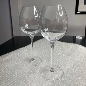 Orrefors wine glasses - set of 2